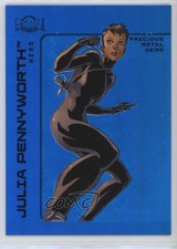 2025 Skybox Metal Universe Batman PMG Blue /50 Julia Pennyworth #91