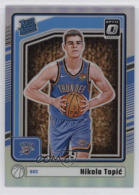 2024-25 Panini Donruss Optic Rated Rookie Holo Prizm Nikola Topic #278 9p5