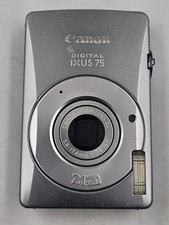 Canon IXUS 75 7.1 MP Digital Camera Silver - Working