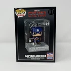 2021 Summer Conv OFFICIAL FUNKO POP MARVEL CIVIL WAR CAPTAIN AMERICA DIE CAST #1