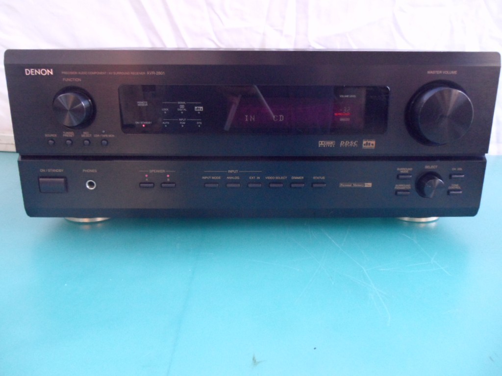 Denon AVR-2801 Receiver HiFi Stereo 5.1 Channel 4988001513582| eBay