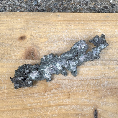 Native Copper Keweenaw Co., Michigan, Unknown Mine 62g Estate Specimen