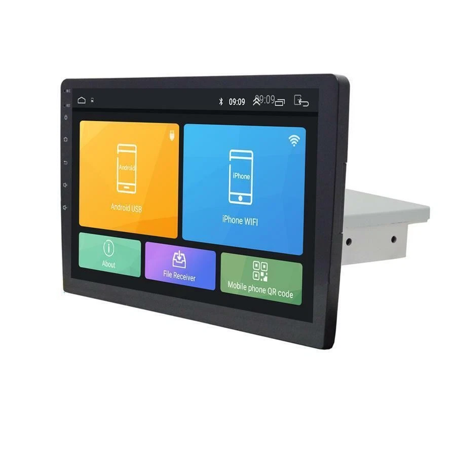 Radio estéreo para automóvil 10.1" 1Din Android 8.1 Quad-Core 1GB+16GB reproductor GPS WiFi 3G 4G Foto 2 de 4