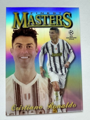 2020-21 Topps Finest UCL - 1997 Topps Finest Masters #97F-CR Cristiano Ronaldo