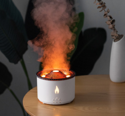 Aromatherapy Spray Humidifier Essential Oil Diffuser Creative Volcano New