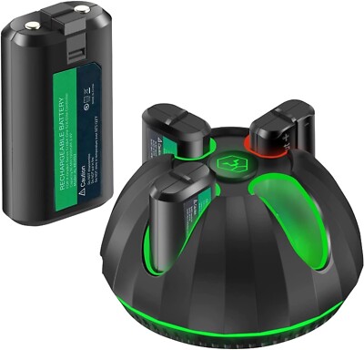 DR.VIVA 4 * 1300mAh Rechargeable Controller Battery Pack für Xbox Series X S One