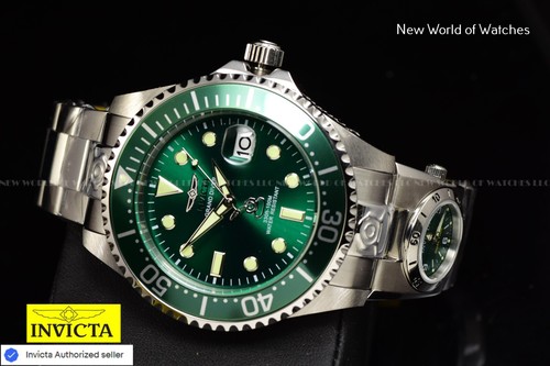 Invicta GRAND Diver Automatic NH35A Green Dial DUAL 47mm Men's Watch 45811 - Picture 5 of 13