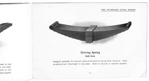 Scarso "Standard Steel Works Co." Phila. Catalogo 35pp molle locomotiva c1910  - Foto 7 di 12