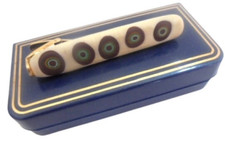 MURANO FAST TIES SILVER 925 GOLD PLATED Tie clap by Flli MENEGATTI