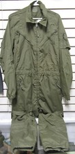 NOS USGI Issue OD Green Combat Vehicle Crewmen's Coveralls Small Long Aramid