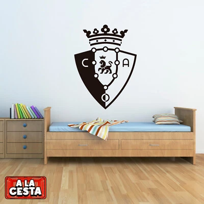 Vinilo equipo futbol escudo liga CLUB ATLETICO OSASUNA adhesivo pegatina - Imagen 1 de 4