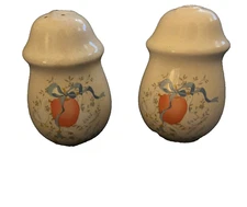 Vintage International Stoneware Country Marmalade Geese Salt & Pepper Shakers
