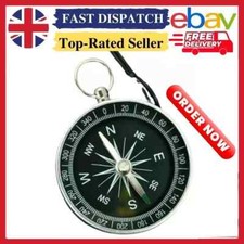 Simple Hiking Keychain Compass Pocket Navigation Walkers Camping Mini Compass
