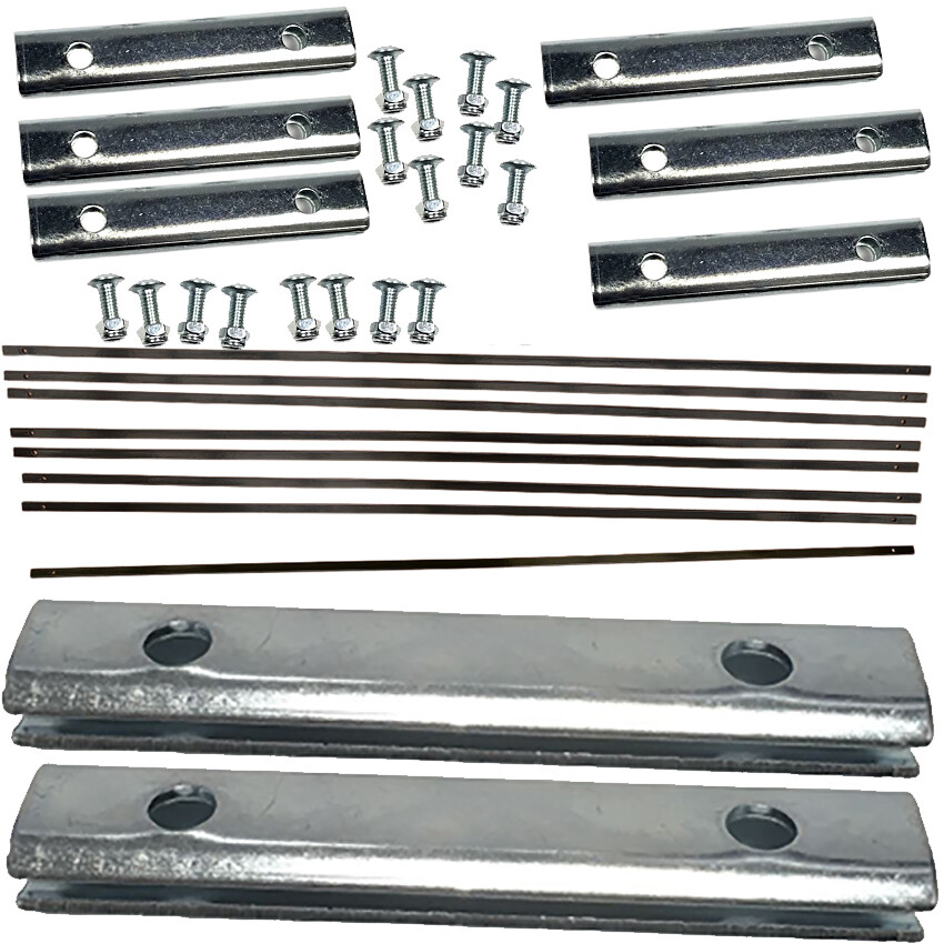 New Sportspower 10ft trampoline enclosure cable wire & Clamp fittings