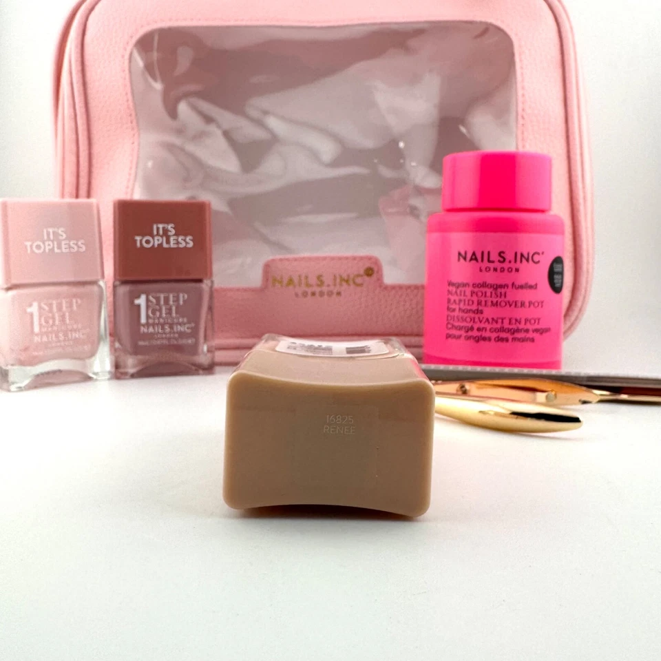 Nails.INC "It's Topless" Juego de manicura de 7 piezas con bolsa Foto 2 de 4