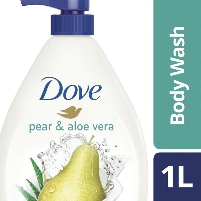 Dove Go Fresh Pear and Aloe Vera Rejuvinate Body Wash 1L for sale