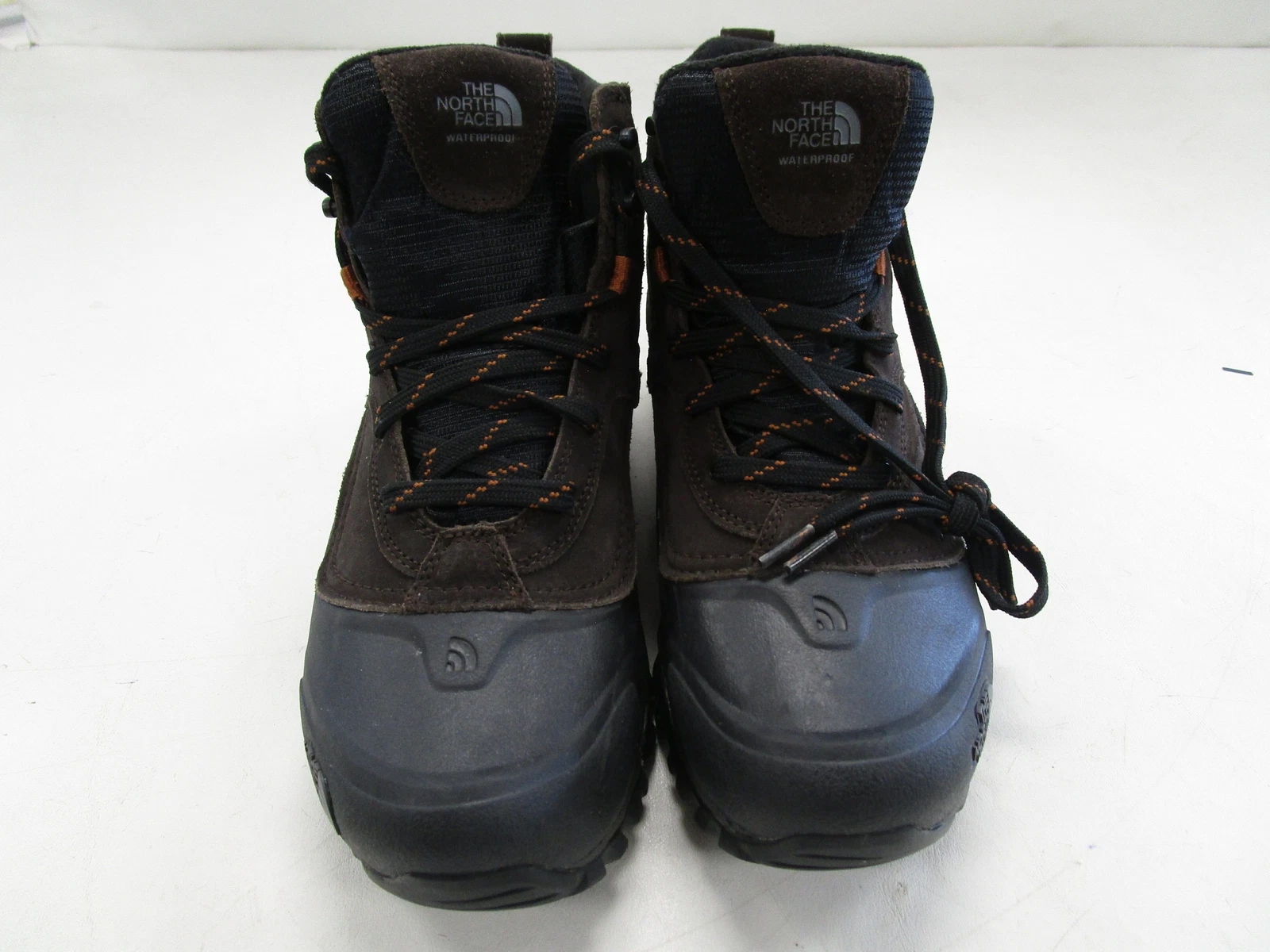 THE NORTH FACE MENS 9.5 SNOWFUSE WINTER BOOT BROWN / BLACK NF00A1KSU6V