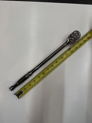 New Snap-on  1/2'' Drive Chrome Ratchet SL80A Dual 80  Tech 15'' Long