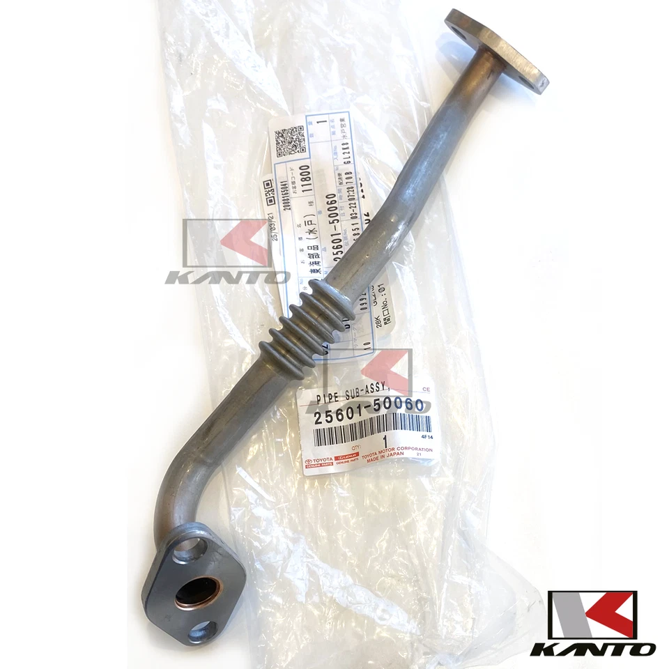 Subconjunto de tubería EGR genuino Lexus 25601-50060 LS400 1995-1998 Foto 3 de 4