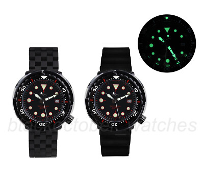 Heimdallr Sharkey Darth Ingenieur Tuna NH35A Automatikuhr 200M Taucher 47mm C3