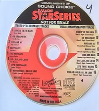 4 STAR SERIES  SOUND CHOICE KARAOKE CDG LOT 250