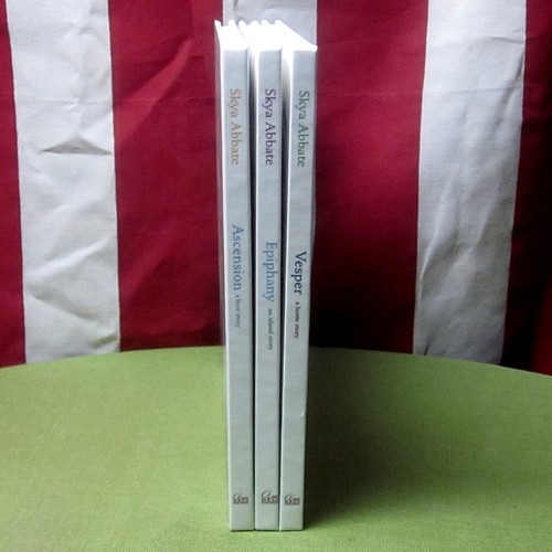 SKYA ABBATE three 3 book lot Ascension first edition Epiphany 2015 Vesper Horse - Picture 3 of 5