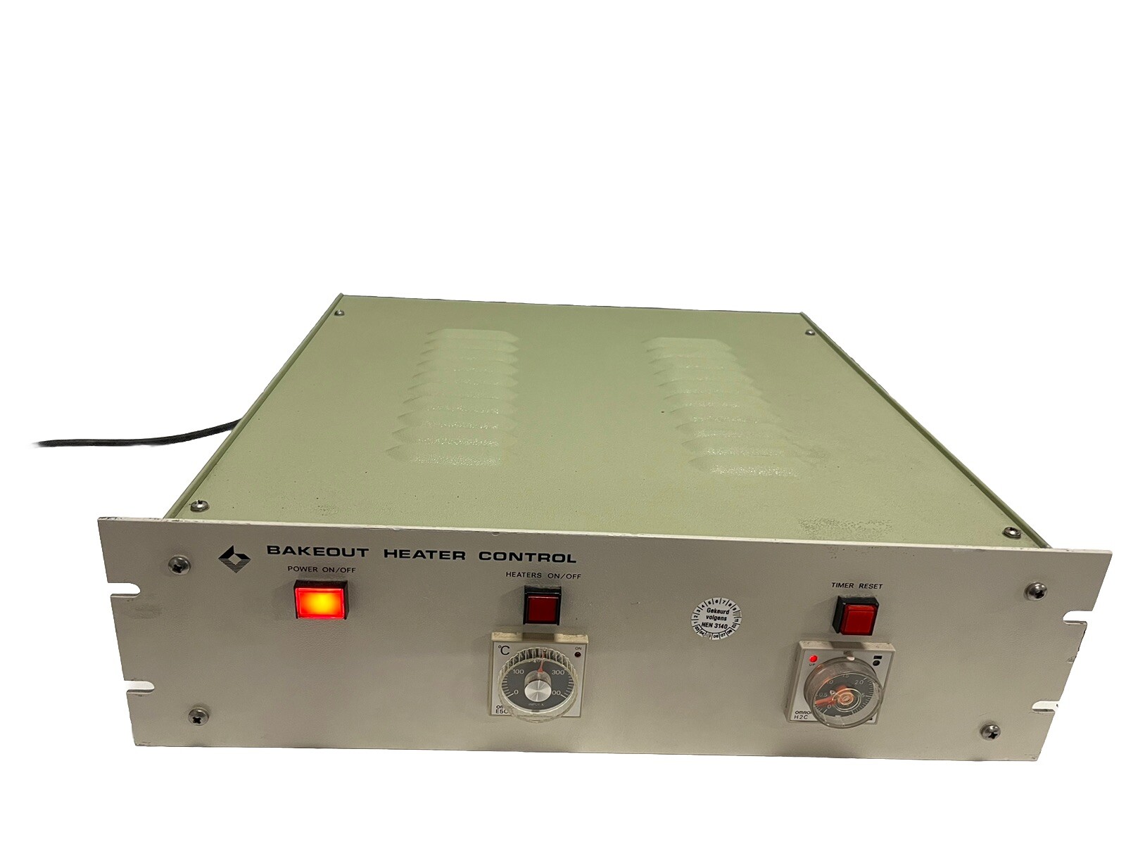 Bakeout heater control (Based on Omron E5C2 and Omron H2C)