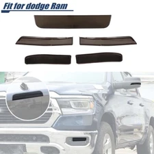 5x Fog Turn Signal 3rd High Third Brake Tail Light Lamp Cover Trim For RAM 2018+