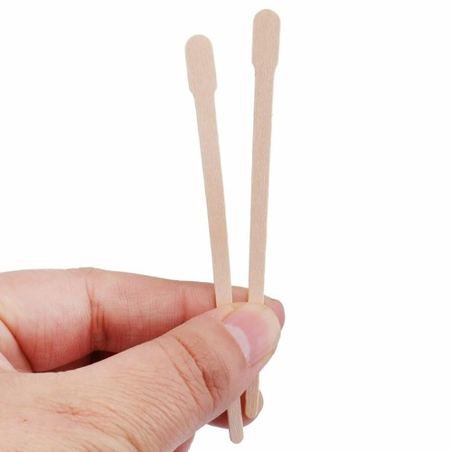 100pcs Large Wooden Wax Sticks Hair Removal Waxing Applicator - Picture 5 of 10