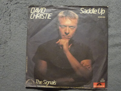 David Christie  Saddle up / The Signals   Single Schallplatte