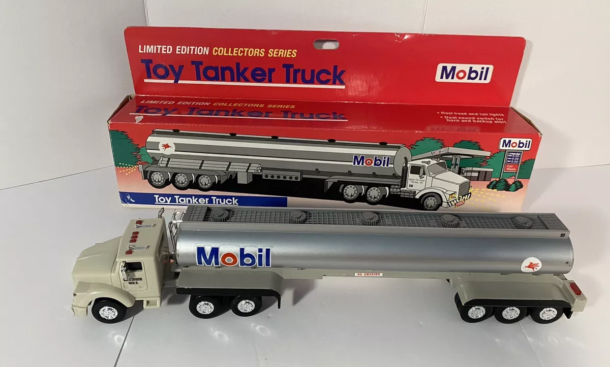 Mobil toy on sale tanker truck