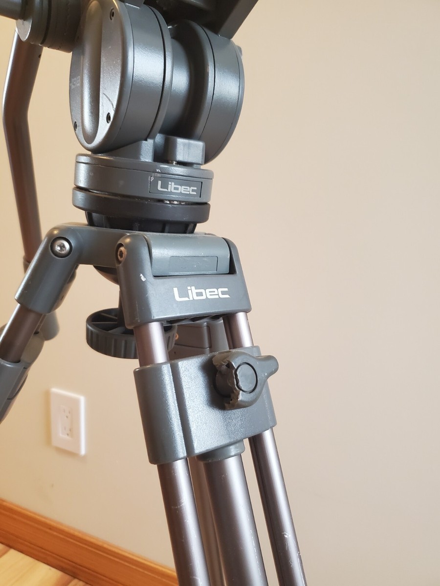 Libec Tripod Model H38 Fluid Head Mid-Level Spread Libec Tripod Model H38 Fluid Head Mid-Level Spread