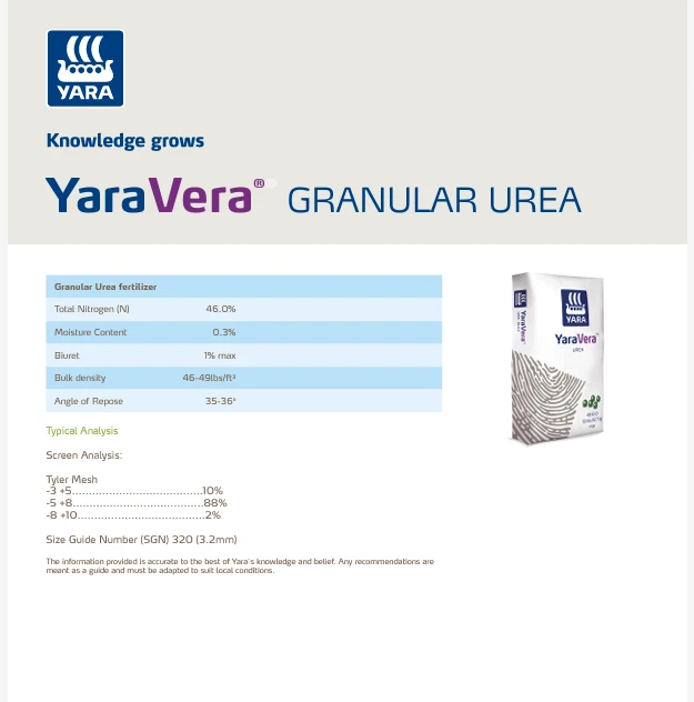 Fertilizante de nitrógeno 100 % urea / refinación de oro por YaraVera envío rápido gratuito Foto 4 de 4