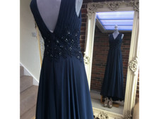 Mori Lee navy dress uk10