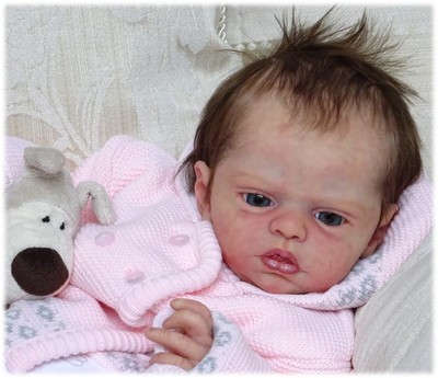 Brand New Reborn Poupee Kit Lola Realiste Faux Bebe Nouveau Ne Fille Pas Silicone Poupees D Artistes Faite Main Reborn Poupees Accessoires