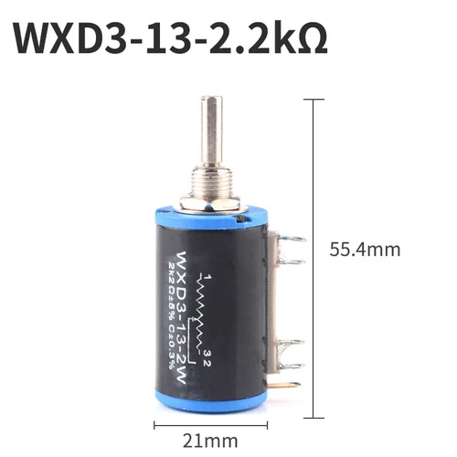 WXD3-13-2W Multiturn Wirewound Potentiometer 10 turn Variable Precision100-100KΩ - Picture 14 of 26