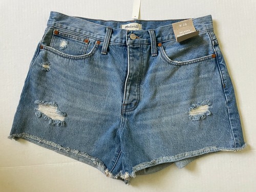 MADEWELL Curvy Relaxed Denim Shorts 