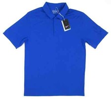 Nike Golf Tour Performance DRI-FIT Polo Game Royal Mens Small NEW WITH TAGS
