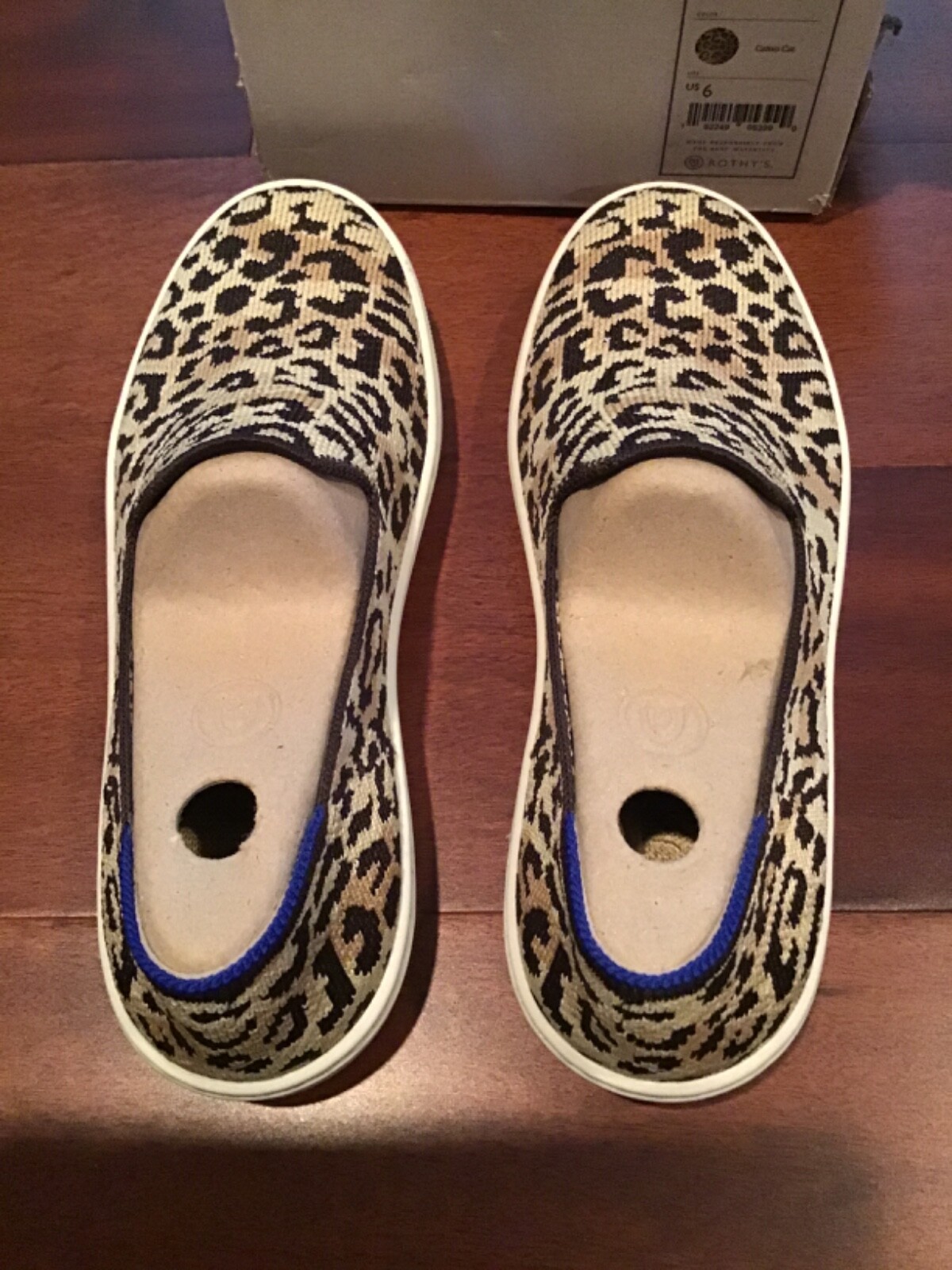 Rothys Camo Cat Leopard The Sneaker 6 Women Sneakers … Gem