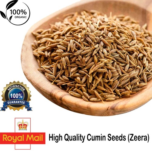 Pure Indian Cumin Seeds | Whole Jeera Zeera Spice | Size 50g-2kg | Free UK P&P