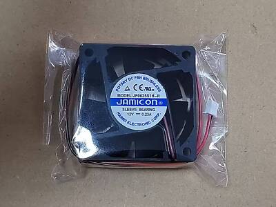 JAMICON JF0625S1H--R 12V 0.23A 60*60*25mm 2-wire cooling fan