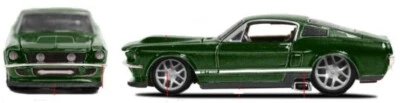 Ford Mustang GT 1967 Grün von BBURAGO Maßstab 1:64 - Bild 1 von 2