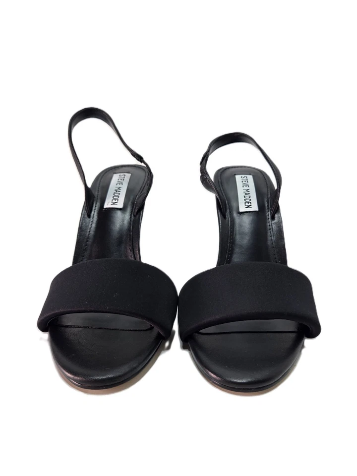 Steve Madden Ivana Sandalia Punta con Cordones Negros Zapatos para Mujer Talla 8M Foto 3 de 4