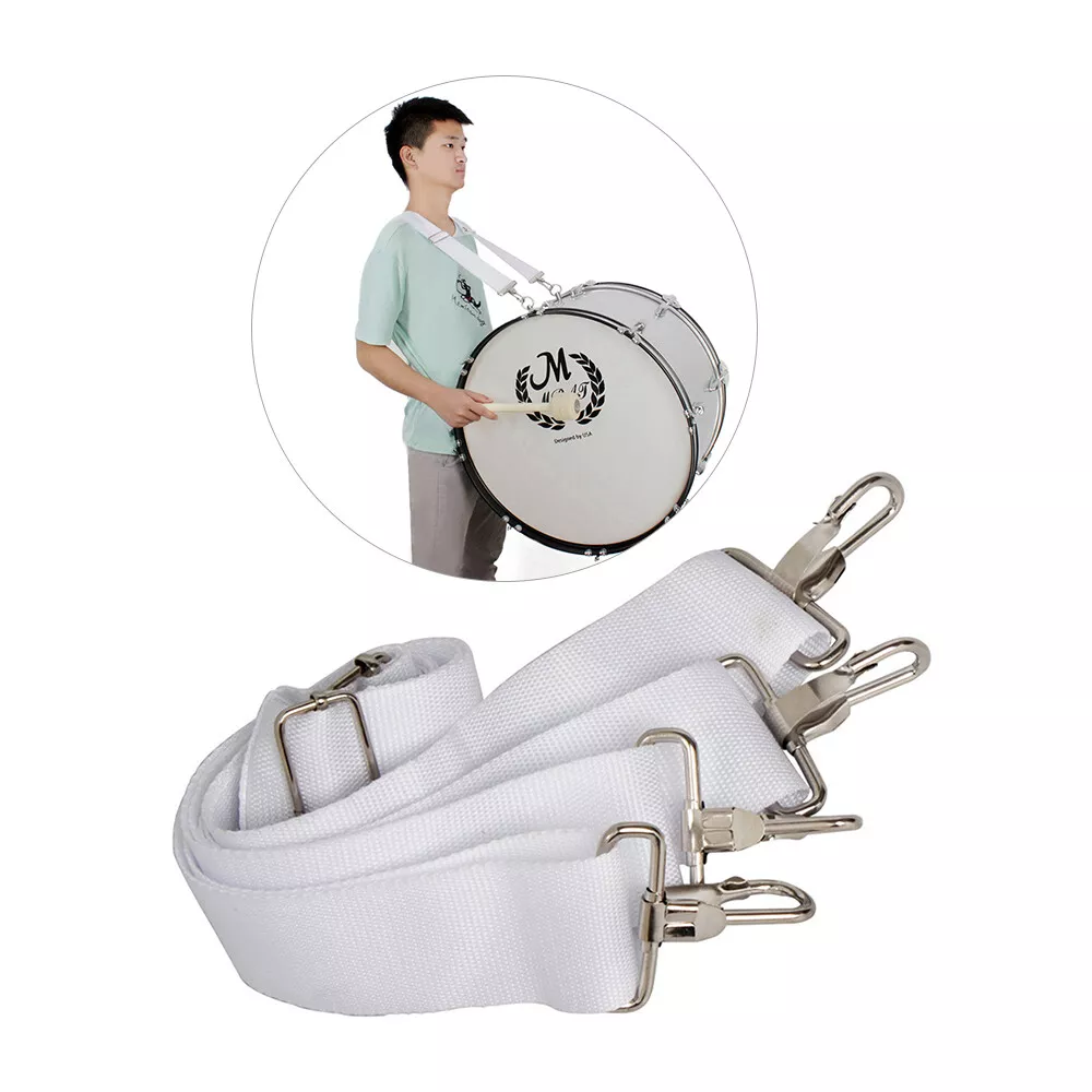 Bass Drum Shoulder Adjustable Nylon Belt Metal Clip Percussion Parts A4K6 |  eBay