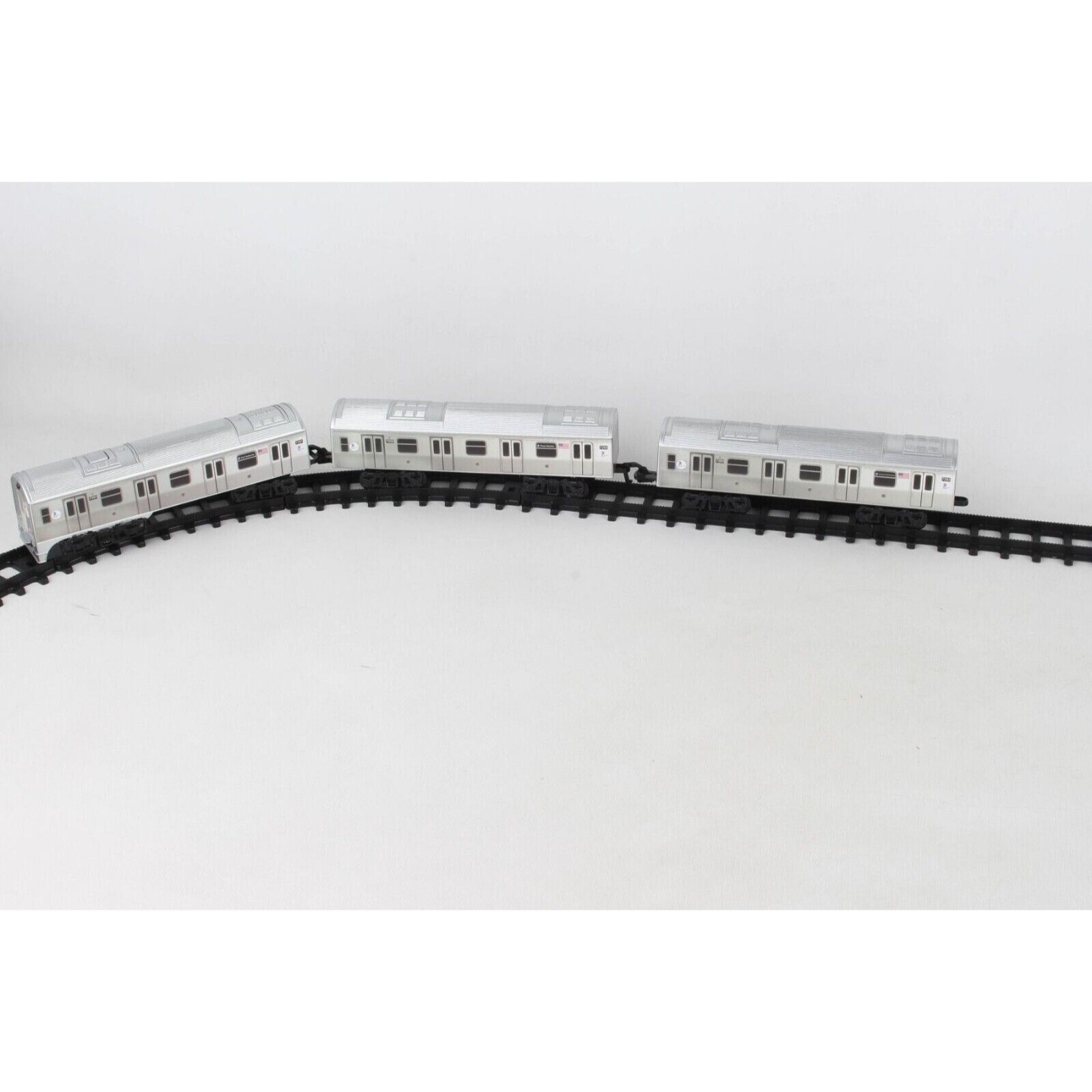New York MTA New York City 3 Pc. Battery Operated Train Set with Track NY23075