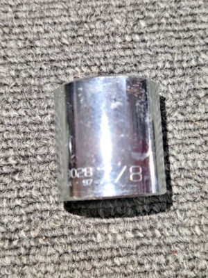 WRIGHT TOOL COUGAR SERIES 3/8'' Drive 6PT SAE 7/8'' SOCKET   E3028