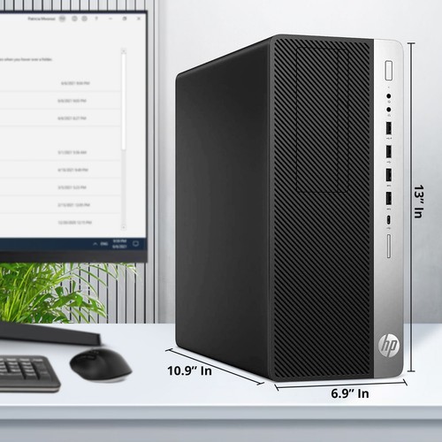 HP G3 MT Desktop Computer PC i7-6th 16GB 1TB SSD integriertes WLAN & BT Windows 11 - Bild 7 von 9