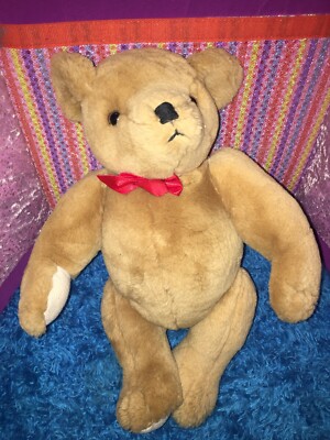 VGUC-VNTG-14” 1987 Smithsonian Institution Jointed Bear Golden