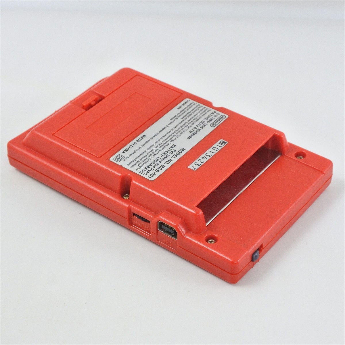 NINTENDO GAMEBOY POCKET RED 桃鉄付き Nintendo Game Boy Pocket MGB-001, Red - 100% OEM - Tested