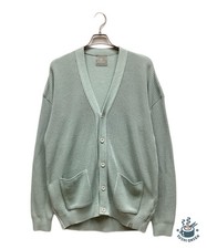 ANGENEHM Knit cardigan Size: M Light green Men